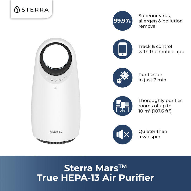 Sterra Mars™ True HEPA-13 Air Purifier