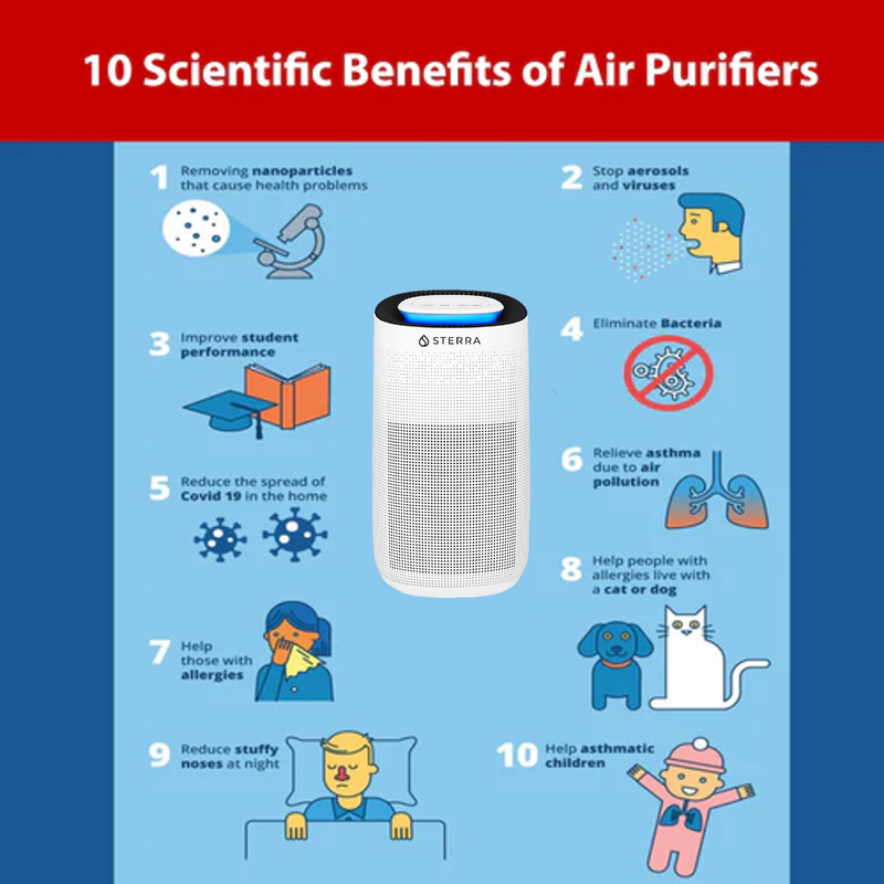 10 Science-Backed Benefits of Air Purifiers - Sterra