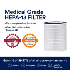 Sterra Breeze™ 4-Year True HEPA Filter (3-in-1)
